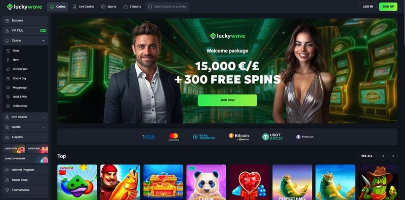 Luckywave Casino UK: A Fresh Spin on Online Gaming - overview